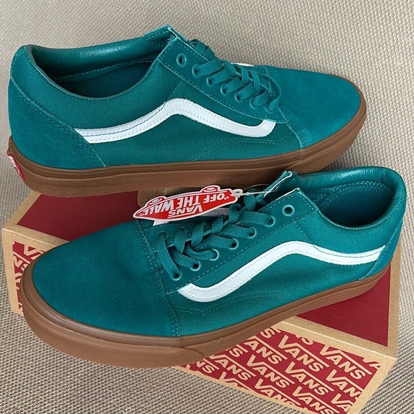Vans Old Skool Quetzal Green / Gum mens - Picture 7 of 16